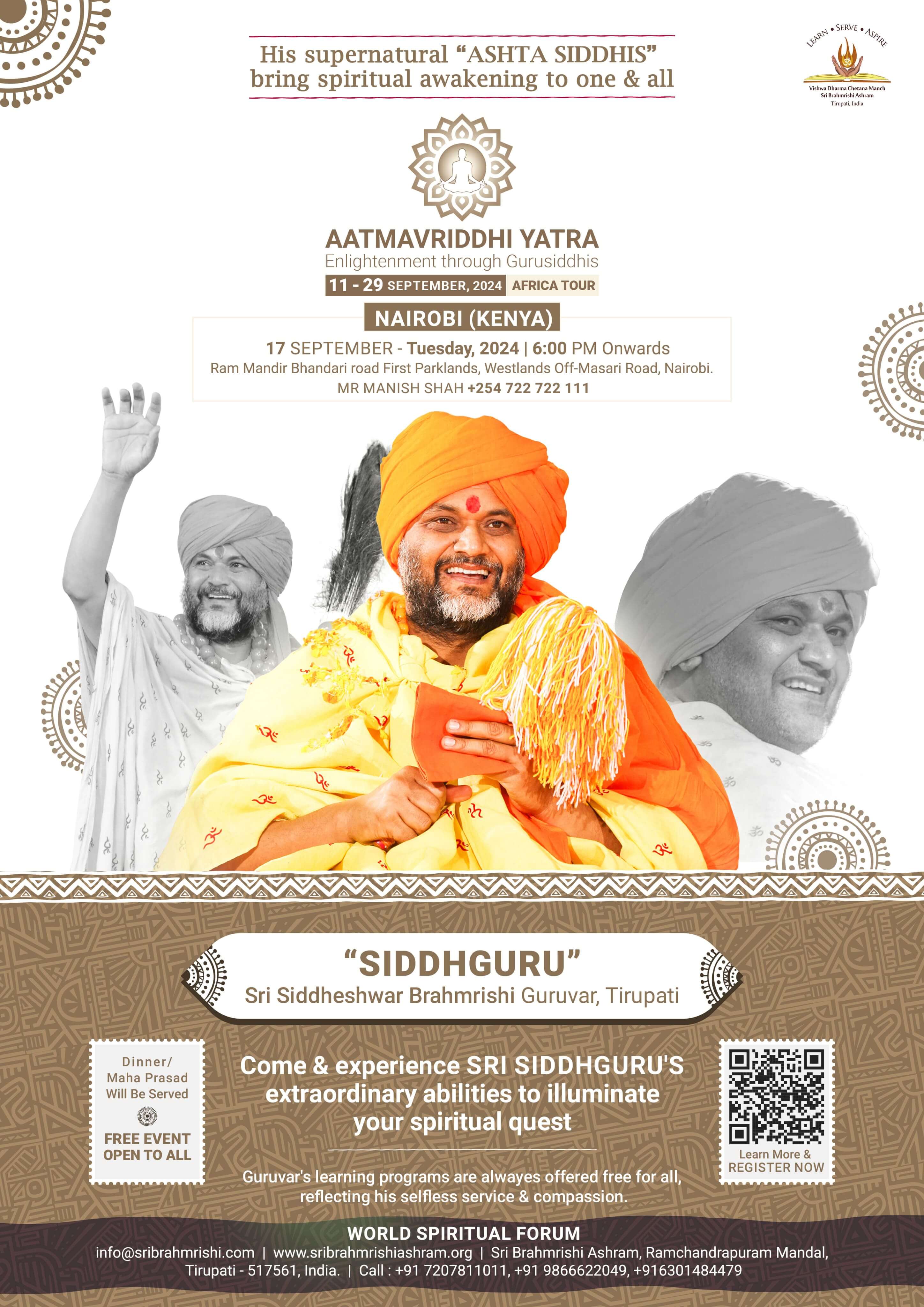 Aatmavriddhi Yatra Nairobi (Kenya)