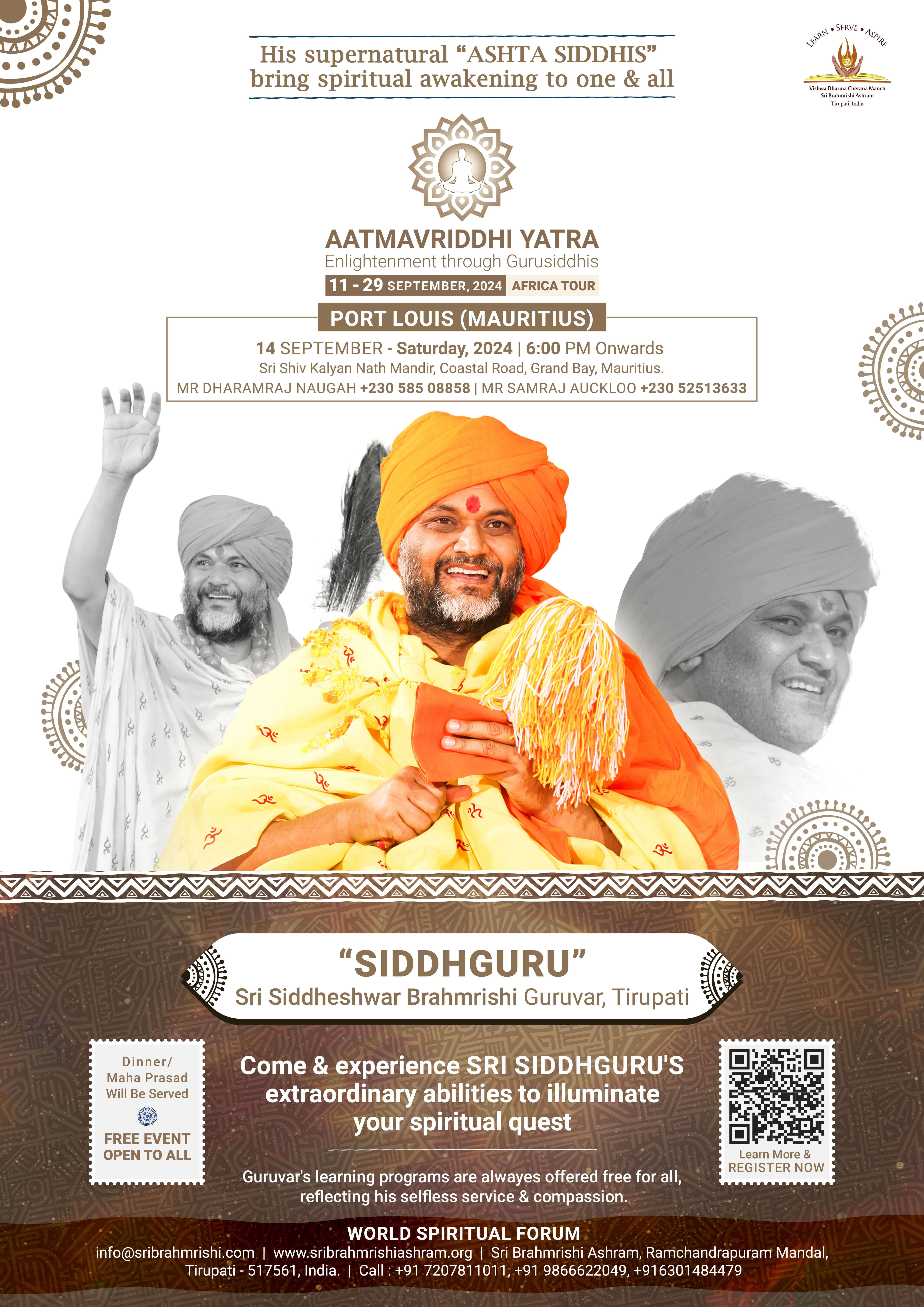 Aatmavriddhi Yatra Port Louis (Mauritius)